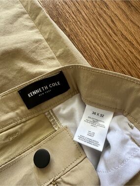 Kenneth Cole Men's Chino Pants in Tan